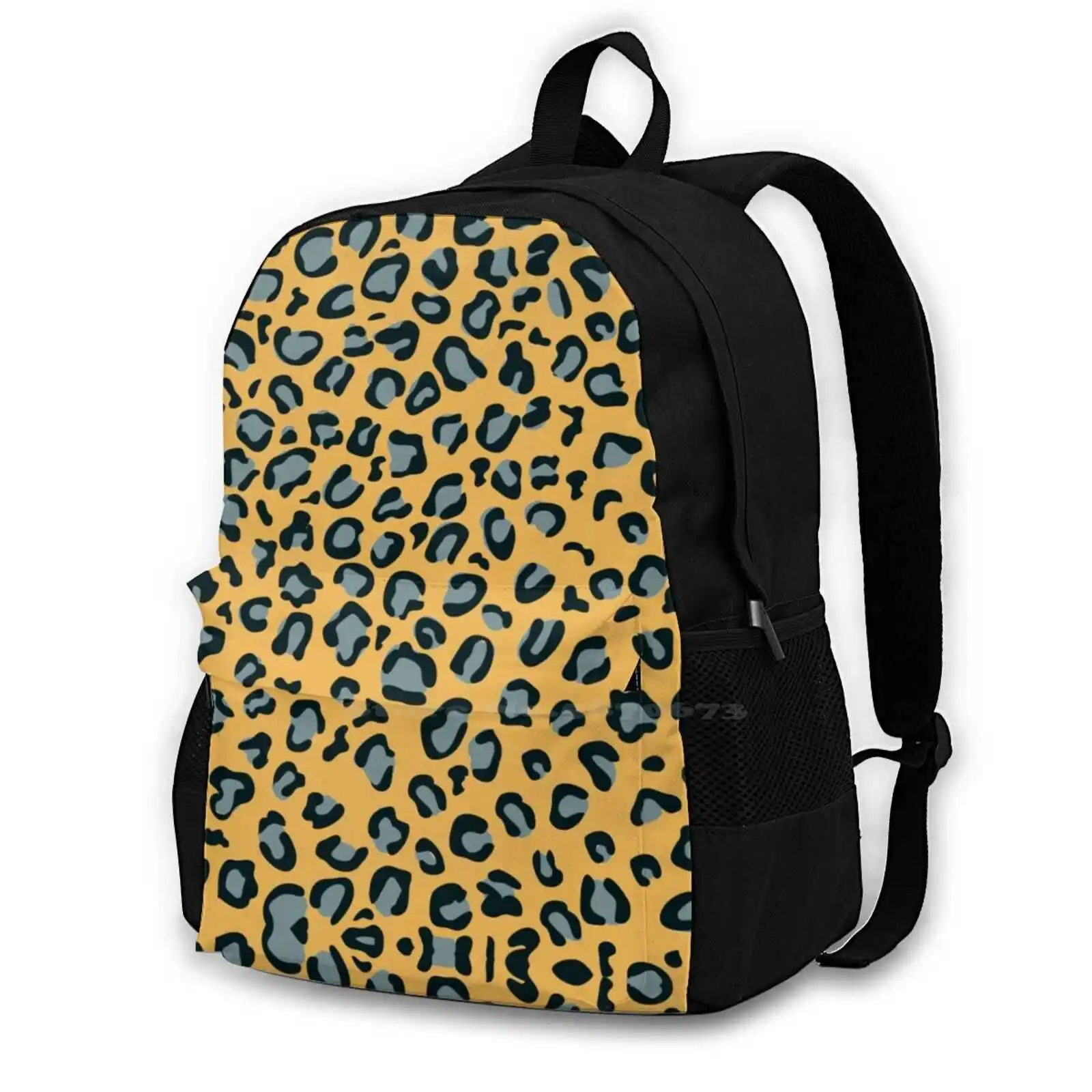 Cheetah-Faded Gray Bag Backpack For Men Women Girls Teenage Black Kapchi Hydro Curtain Toddler Masc Facial Covering Stickr