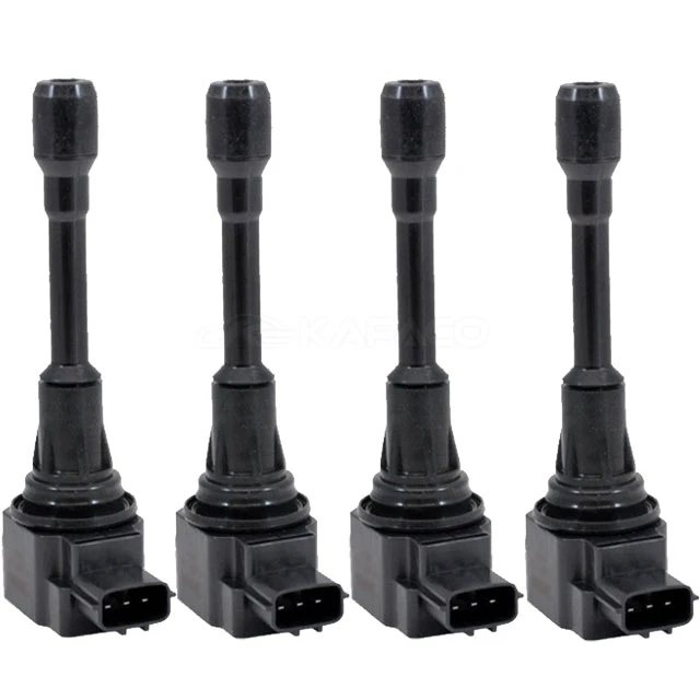 4pcs Ignition Coil 22448-JA00C 22448-ED000 For Nissan Altima Sentra Versa X-Trail NV200 Tiida C11 Infiniti Frontier FX50 M56