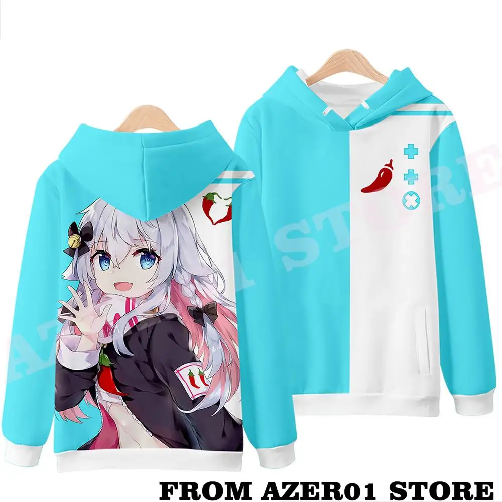 HOLOLIVE VTuber Kagura Nana 3D Print Fashion Fall Winter Suit Hoodies Sportswear Hooded Youthful Kawaii Women/Men The Hooded