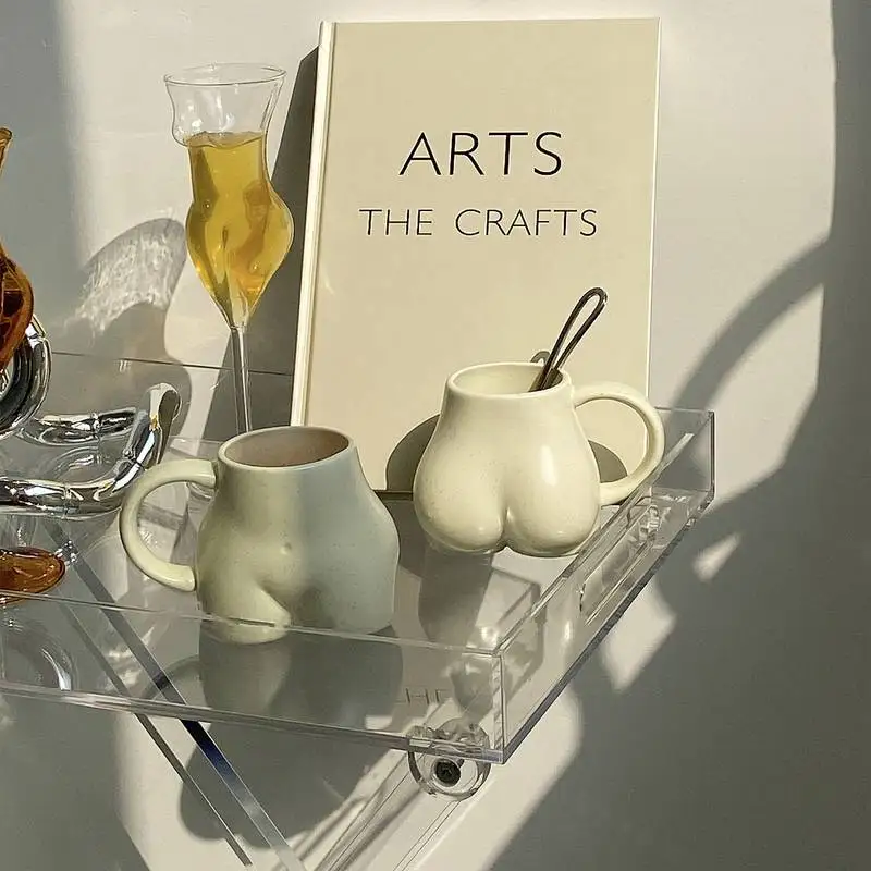 Human Buttocks Ceramics Mugs coffee mug Milk Tea office Cups Drinkware the Best birthday Gift for Friends