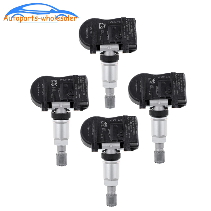 

4 PCS 42753-TZ3-A51 42753TZ3A51 For Honda Acura TLX ILX RDX MDX TPMS Tire Pressure Monitoring System 315Mhz 42753-TX4-A512-M1