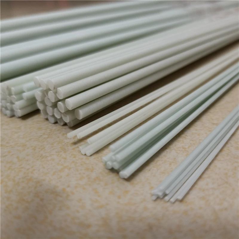 

20PCS White Glass Fiber Rod Diameter 7MM Customized Model Construction Insulating Fiberglass Bar Lenght 700mm