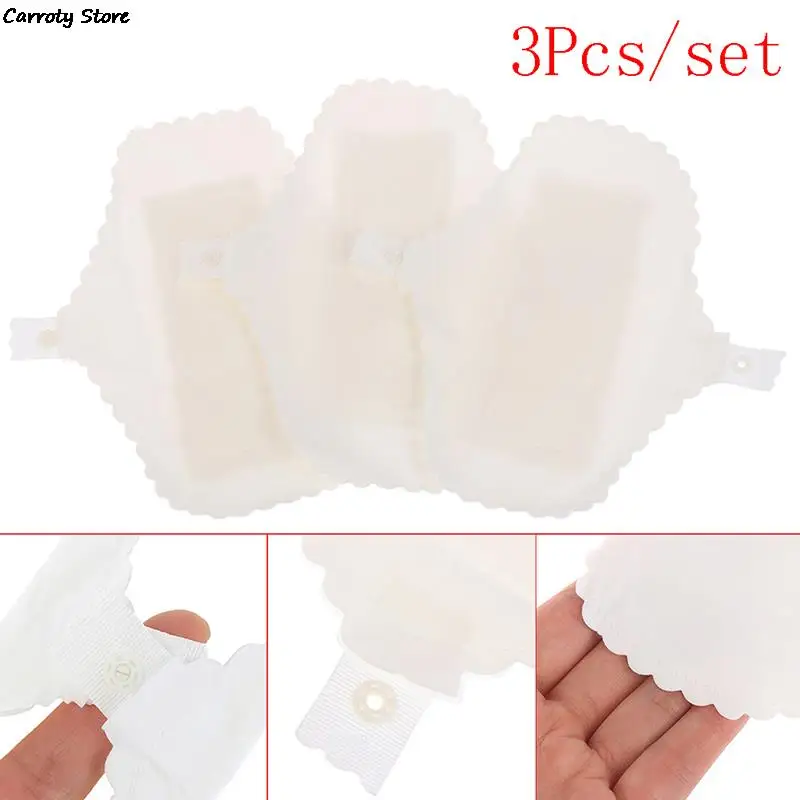 3pcs/lot Soft Pads Napkin Washable Waterproof Panty Liners Thin Reusable Menstrual Cloth Sanitary Panties Feminine Hygiene