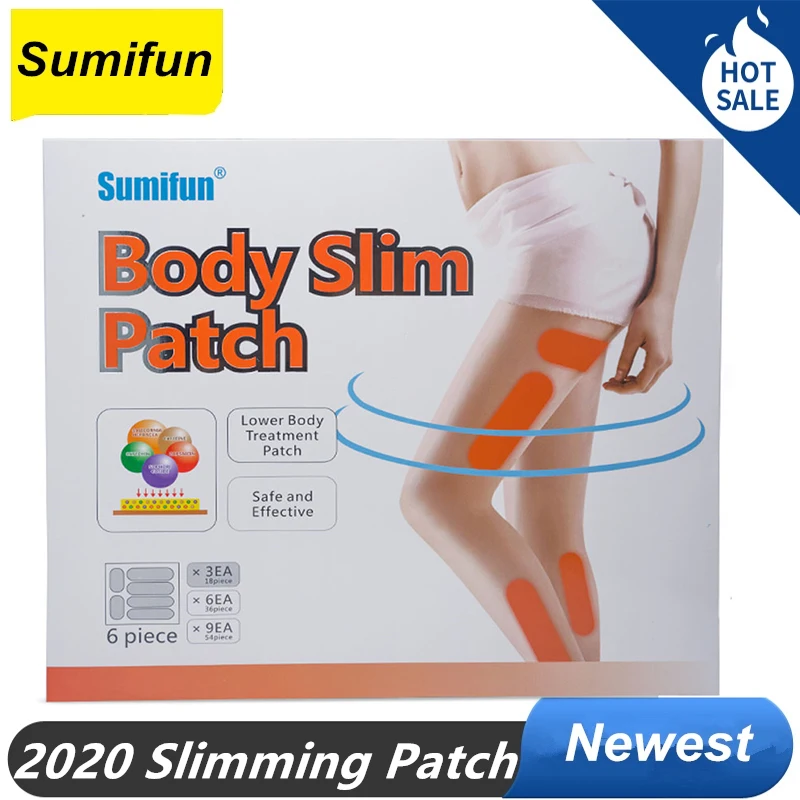 18 Pcs Leg Body Slim Patch Weight Loss Patches Slimming Product Belly Navel Sticker Body Shaping Abdomen Wonder Slim Patch