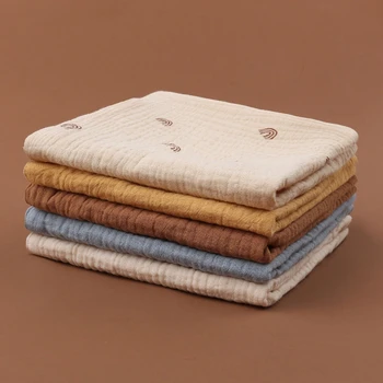 5pcs 아기 손수건 신생아 페이스 타올 30x30cm 코튼 먹이 Bibs Burp Cloth