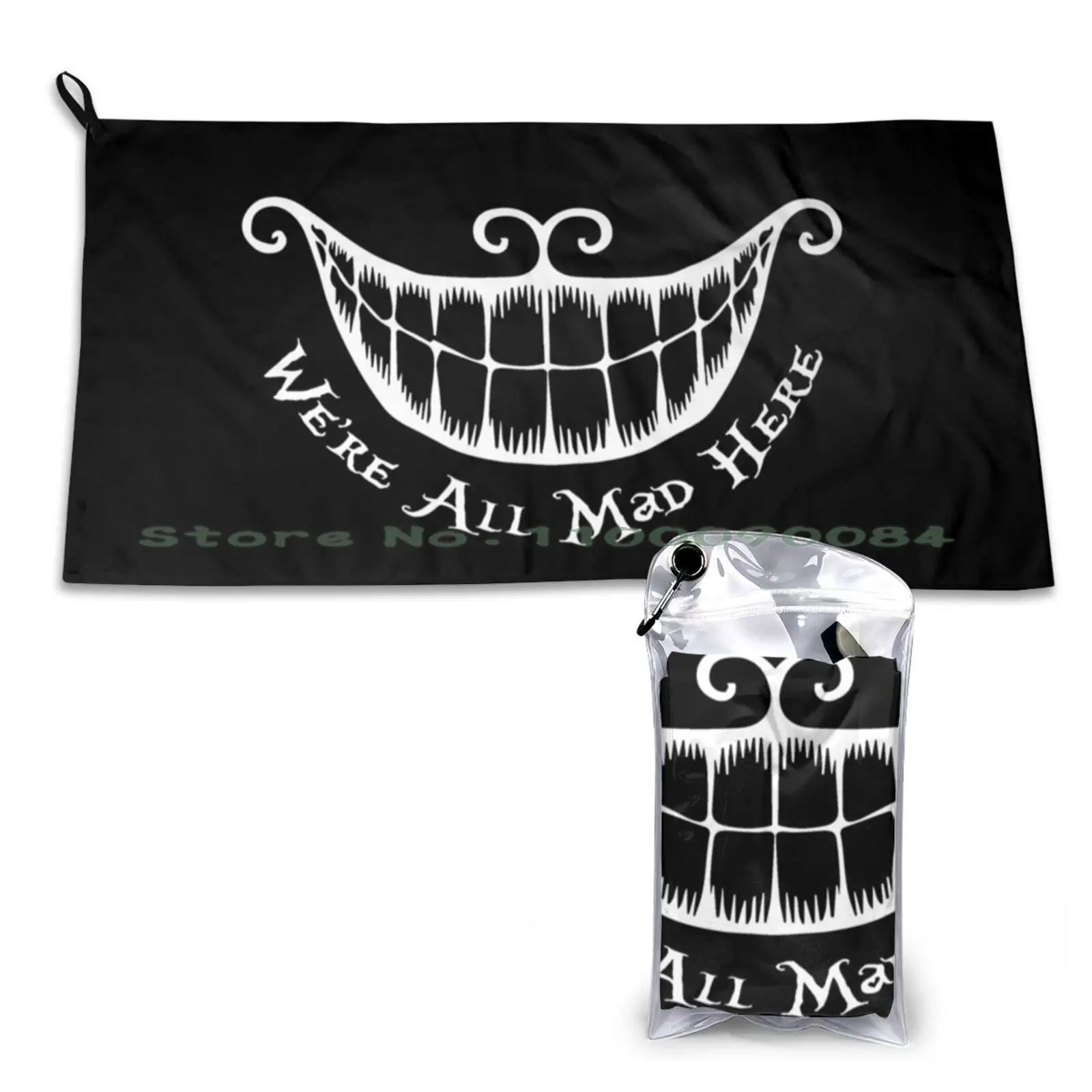 Cheshire-Gekke Glimlach En Citaat Snelle Droge Handdoek Sportbad Draagbare Dolly Parton Icoon Legende Actrice Muzikant Country Soft