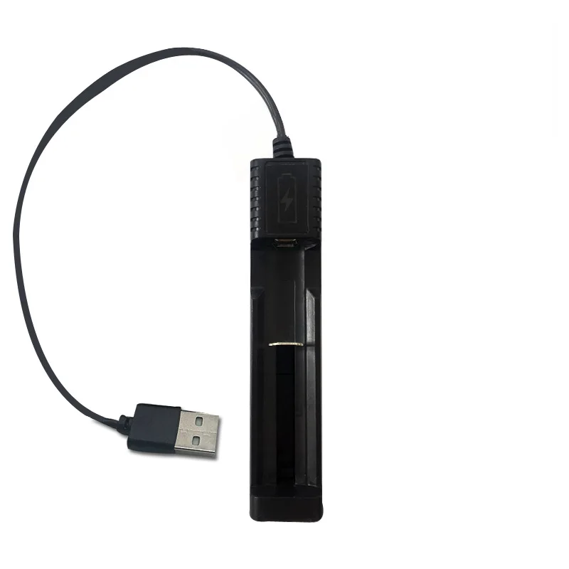 Universal USB 1/2 slot 18650 Battery Charger Smart Chargering for Rechargeable Batteries Li-ion 18650 26650 14500