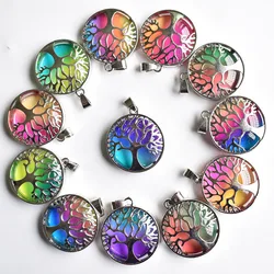 Wholesale 12pcs/lot fashion good quality crystal alloy tree of life Pendants for jewelry accessories marking free shipping