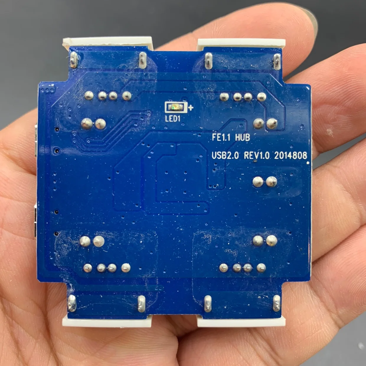 Uno para cuatro Hub placa base USB2.0