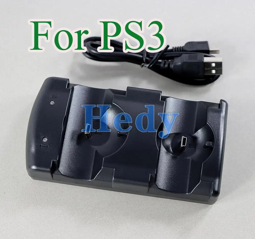 20PCS 2 in 1 Dual charging dock charger for Sony PlayStation3 Wireless controller for PS3 controller Hot Worldwide