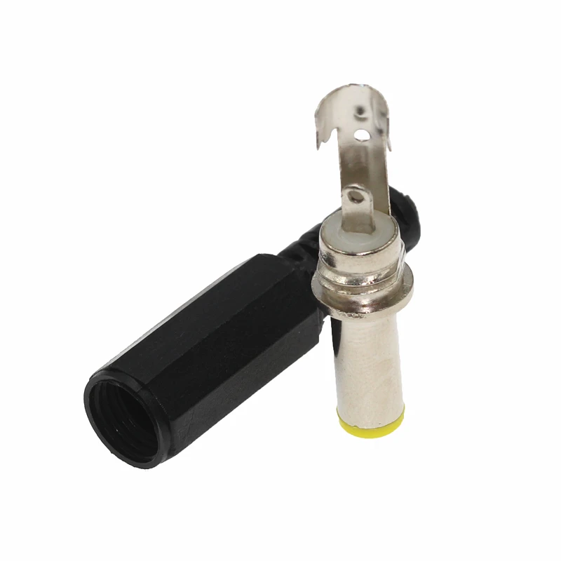 10Pcs DC Power Male Plug Jack Adapter Male 5.5x2.1mm 5.5x2.5mm 3.5x1.0mm 3.5x1.3mm 6.3x3.0mm 3.5x1.1mm