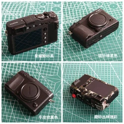 DIY carbon fiber sticker Protective film whole body for Fuji Fujifilm xe3 X-E3 camera body skin  scratch-proof Cover body up