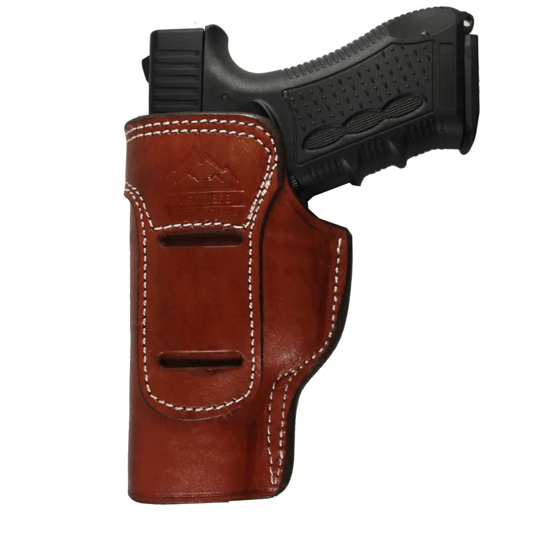 YT HOBBY S & W M & P Shield 9mm Left Or Right Hand Concealed Carry IWB Real Leather handmade Pistol Firearm Gun Holster