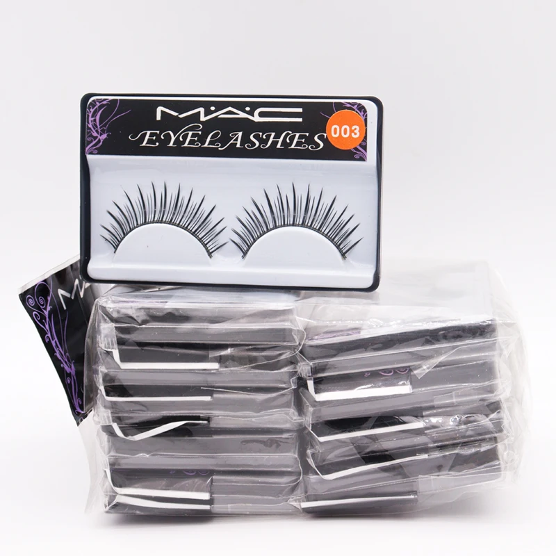 Extensiones de pestañas de visón falso 3D, pestañas postizas naturales suaves hechas a mano, herramientas de belleza de maquillaje, venta al por mayor, 10 pares/set