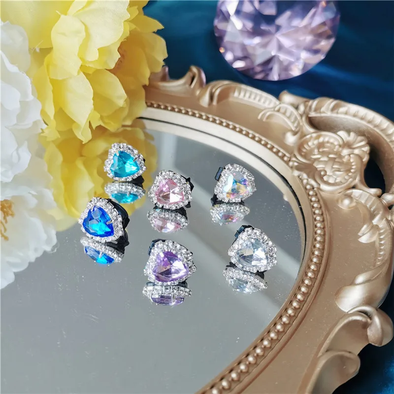 

2024J Shoe Buckle Vintage Zircon Accessories LACES Decorative Pendant Shoe Flowers Ocean Heart Love Accessories