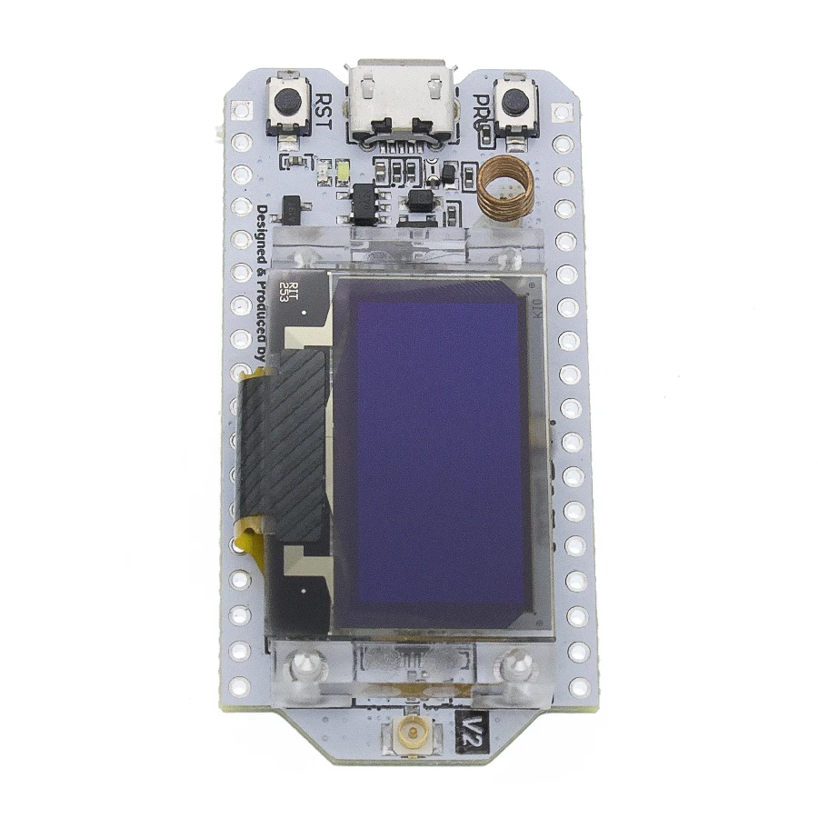 SX1276 ESP32 LoRa 868MHz-915MHz 0.96 Cal niebieski OLED wyświetlacz Bluetooth WIFI Kit 32 płyta rozwojowa