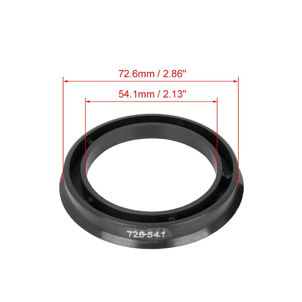 4pcs 72.6-54.1mm