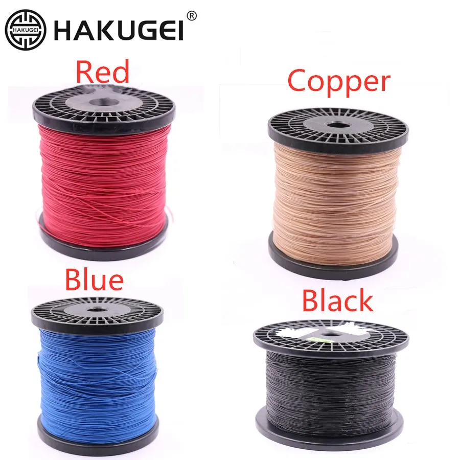 single crystal copper PE leather headphone wire 30 core 25awg OD: 0.95mm