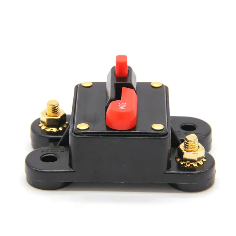 Fuse Holder AGU 30A 60A 80A 100A 150A 200A 250A 300A  Style Stereo Amplifier Refit Car Audio Amplifier Circuit Breaker