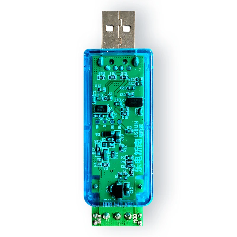 Usblin converter USB to Lin Lin to USB Lin device debugger with isolated virtual serial port