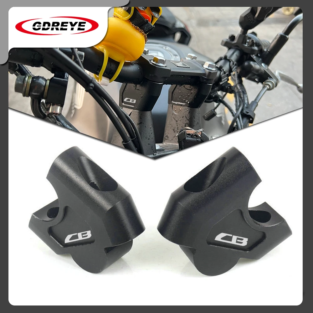 

CB500X Motorcycle Handle Bar Clamp Raised Extend Handlebar Mount Riser For Honda CB500X 2019 2020 CB cb500x Handlebar Riser