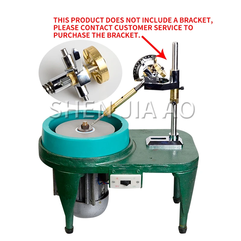 

1 шт., маленькая машина для полировки нефрита, машина для полировки лица с нефритовым кольцом, 6 дюймов, плоская шлифовальная полировальная машина, машина для обработки драгоценных камней, 220 В
