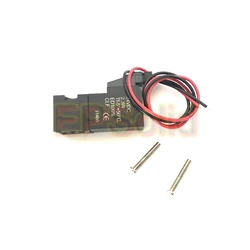 Free Shipping 15MM Sock Mini Line DIN Connector Sock Machine Solenoid Valve DC24V Sock Machine Valve N/C 15MM-3