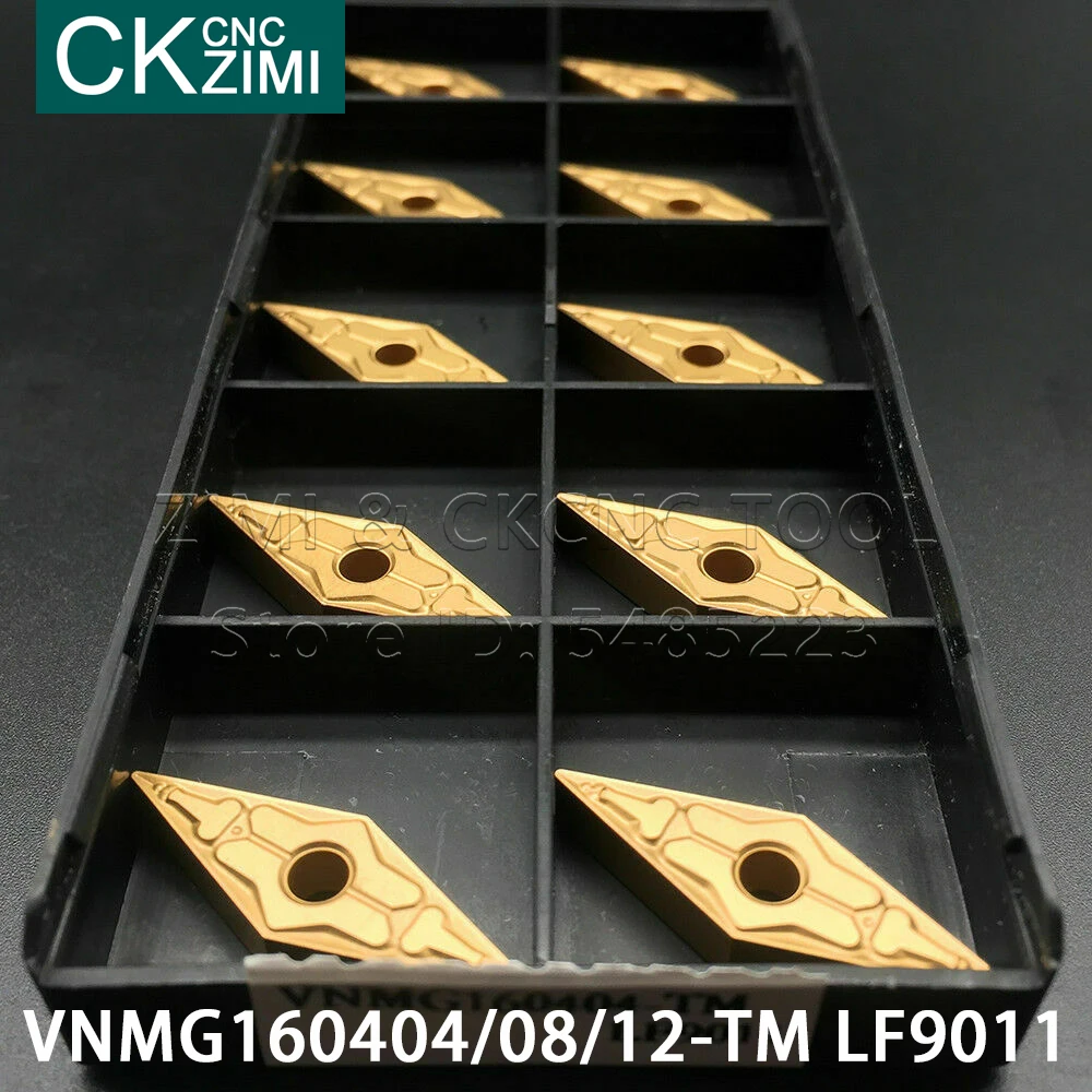 VNMG160404-TM LF9011 VNMG160408-TM LF9011 VNMG160412-TM LF9011 كربيد إدراج فهرسة تحول إدراج أداة أداة التصنيع باستخدام الحاسب الآلي للصلب