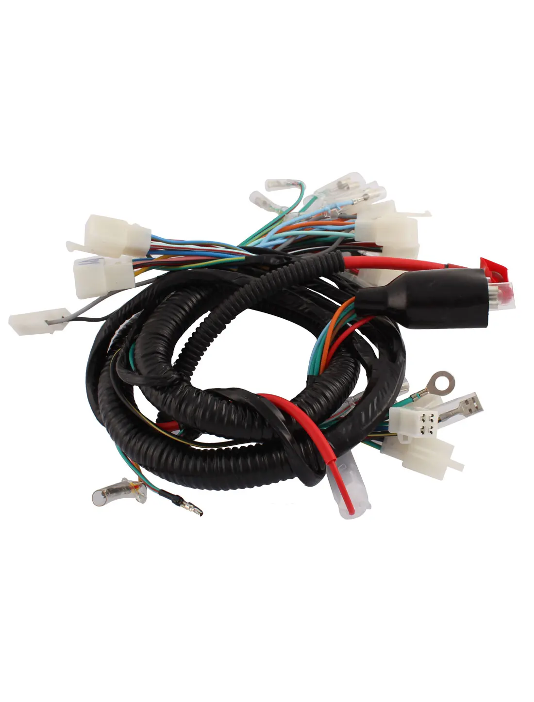 Motorcycle Ultima Complete System Electrical Main Wiring Harness w/ Fuse Box Connectors For GS For CG125 For Motorcycle