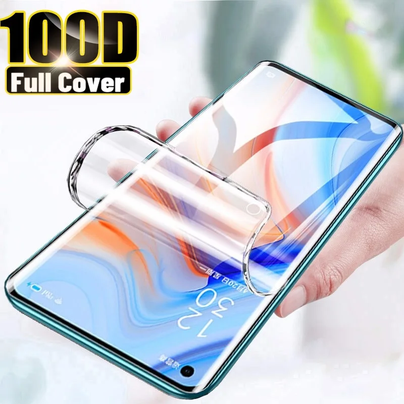 Film For Oppo Reno3 Pro Screen Protector reno 3 5G full cover Explosion Proof Hydrogel Film Not Tempered Glass