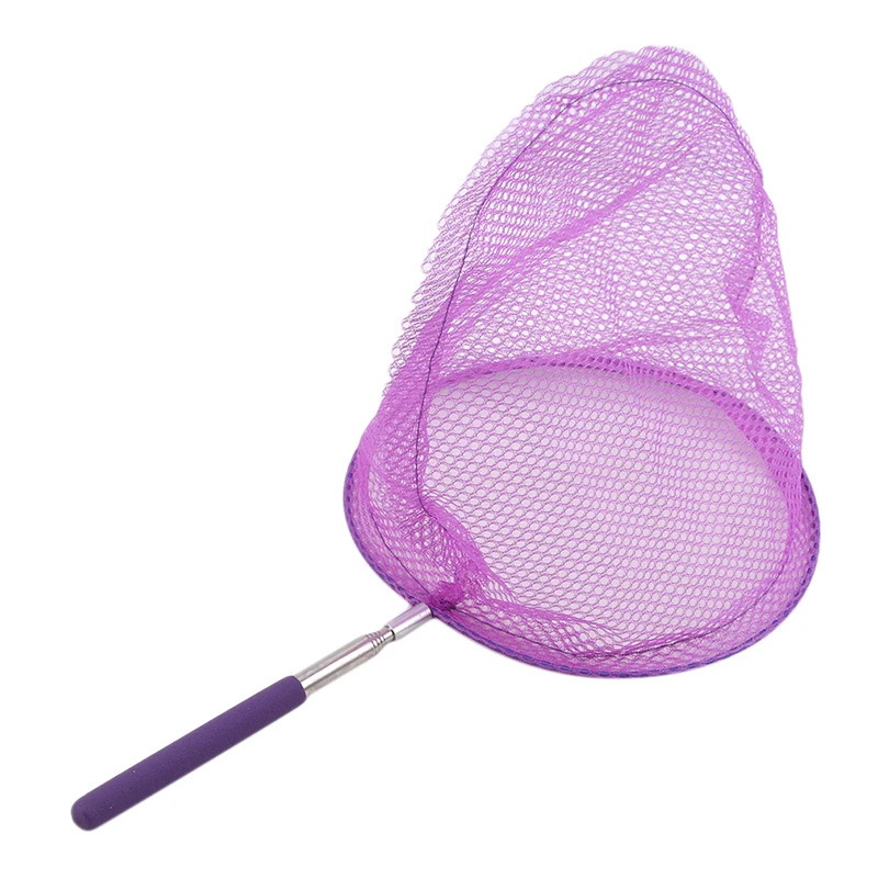 1 pc Insekt Bunte Angeln Spielzeug Kinder Teleskop Schmetterling Net Erweiterbar Anti Slip Grip Perfekte für Fang Bugs Hohe Qualität