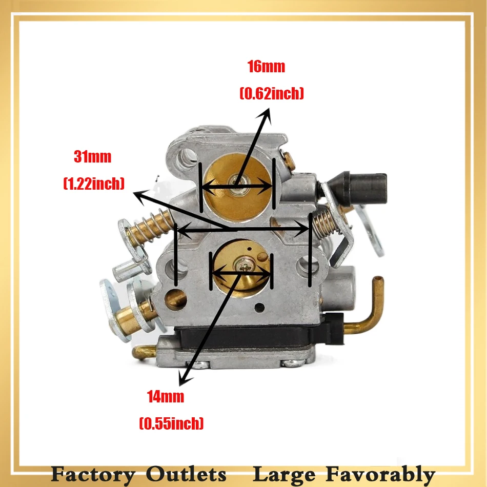 1pc Chainsaw Carburetor For Husqvarna 235 235E 236 236E 240 240E Gasoline Chainsaw Parts Replace ZAMA C1T-W33  Jonsared CS2238