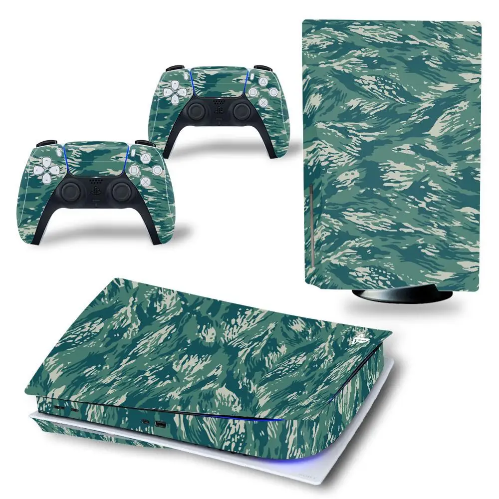 มาใหม่ล่าสุดใหม่ผลิตภัณฑ์ป้องกันไวนิลสำหรับ PS5 Disk สติกเกอร์ผิวเกม Decal