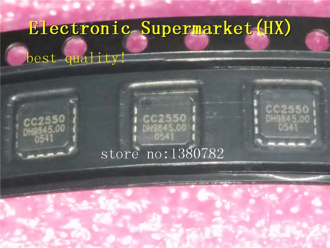 

Free Shipping 10pcs/lots CC2550RSTR CC2550 QFN-16 New original IC In stock!