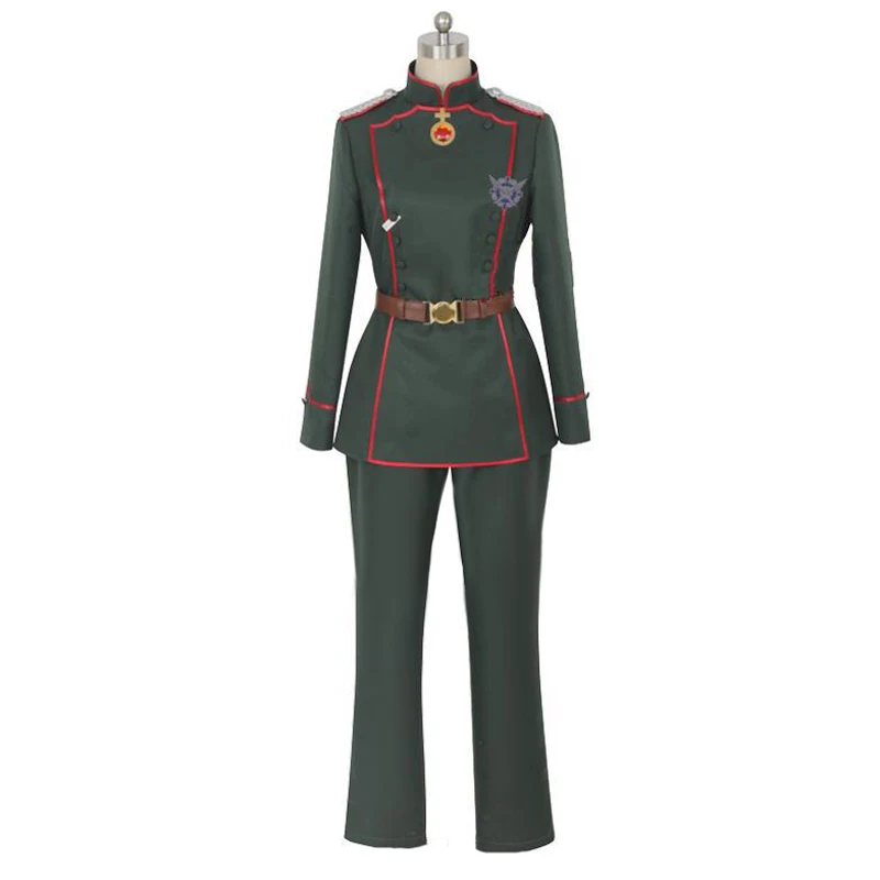 Anime Saga of Tanya the Evil Youjo Senki Tanya von Degurechaff Cosplay Costume Customized