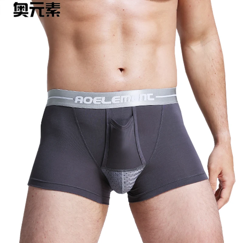 

New Modal Brand Men's Underwear Mid-waist Breathable Homme Cuecas Masculina Boxer shorts 4color L XL XXL XXXL man underpants