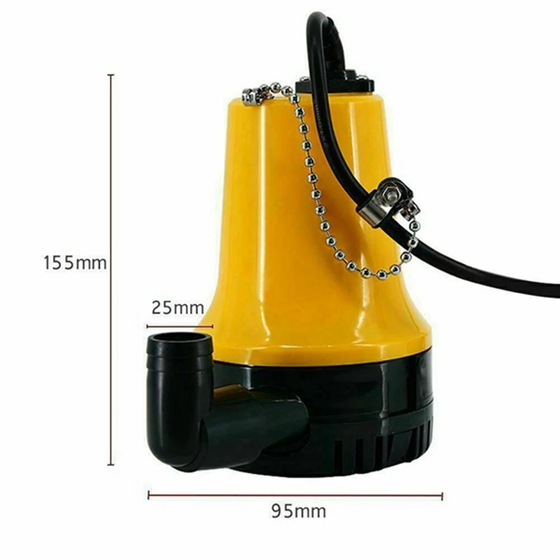 50W 4500L/H 5M DC 24V Solar Water Pump Brushless Motor Water Circulation Submersible Pump Irrigation Fountain Fish Pond