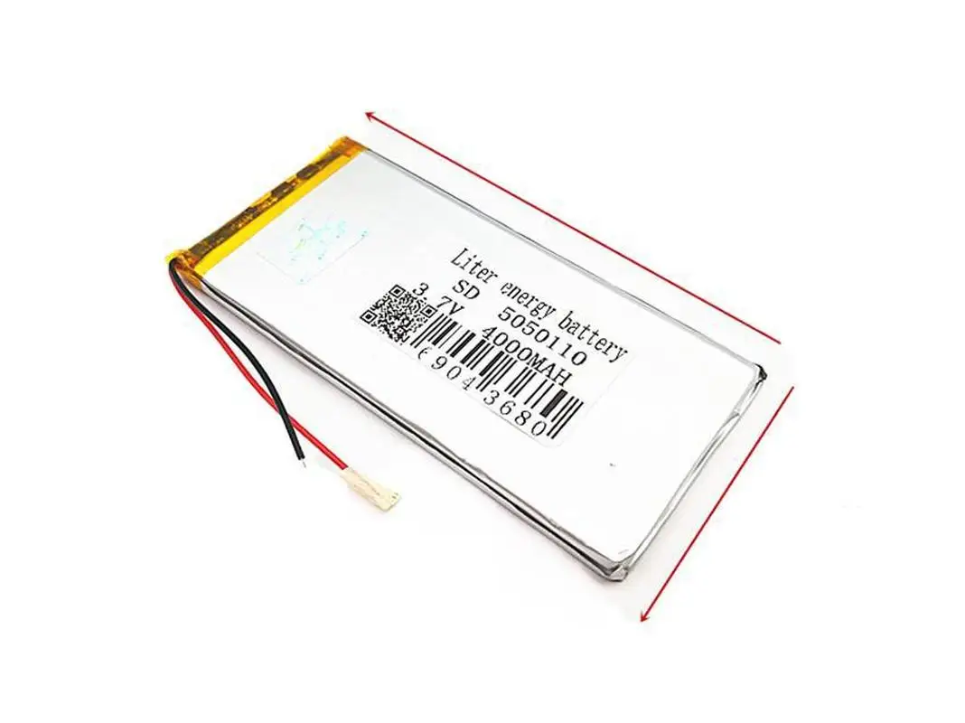 Liter energy battery Good Qulity 3.7V,4000mAH 5050110 Polymer lithium ion / Li-ion battery for tablet pc BANK,GPS,mp3,mp4