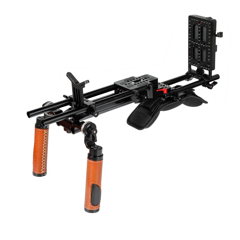 HDRIG Full-equipped Camcorder Shoulder Mount Video Rig With 12\