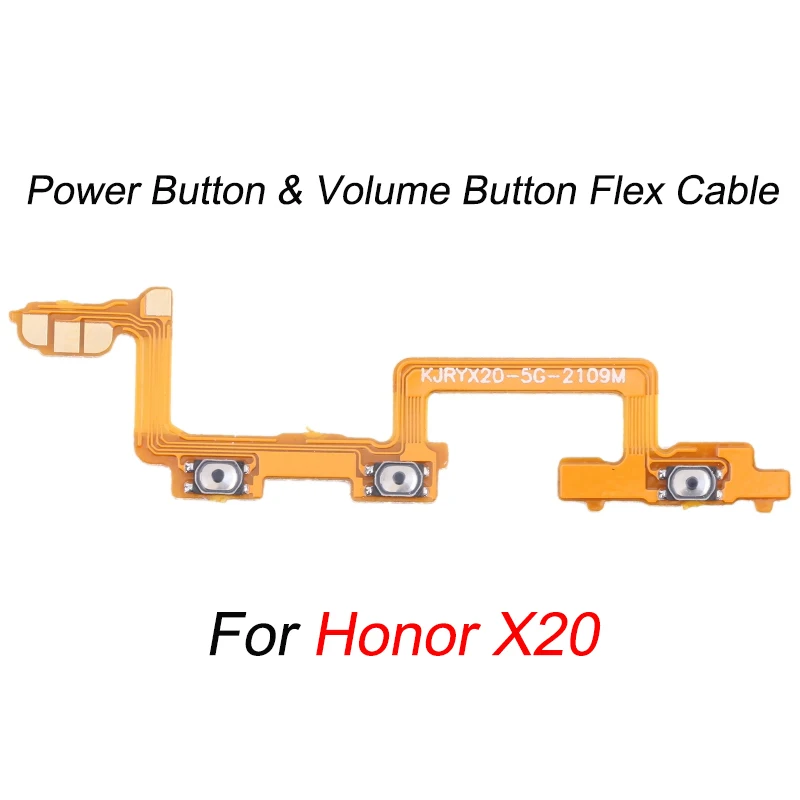 Power Button & Volume Button Flex Cable for Huawei Honor X10 5G, for Huawei Honor X10 Max 5G, for Honor X20, for Honor X20 SE