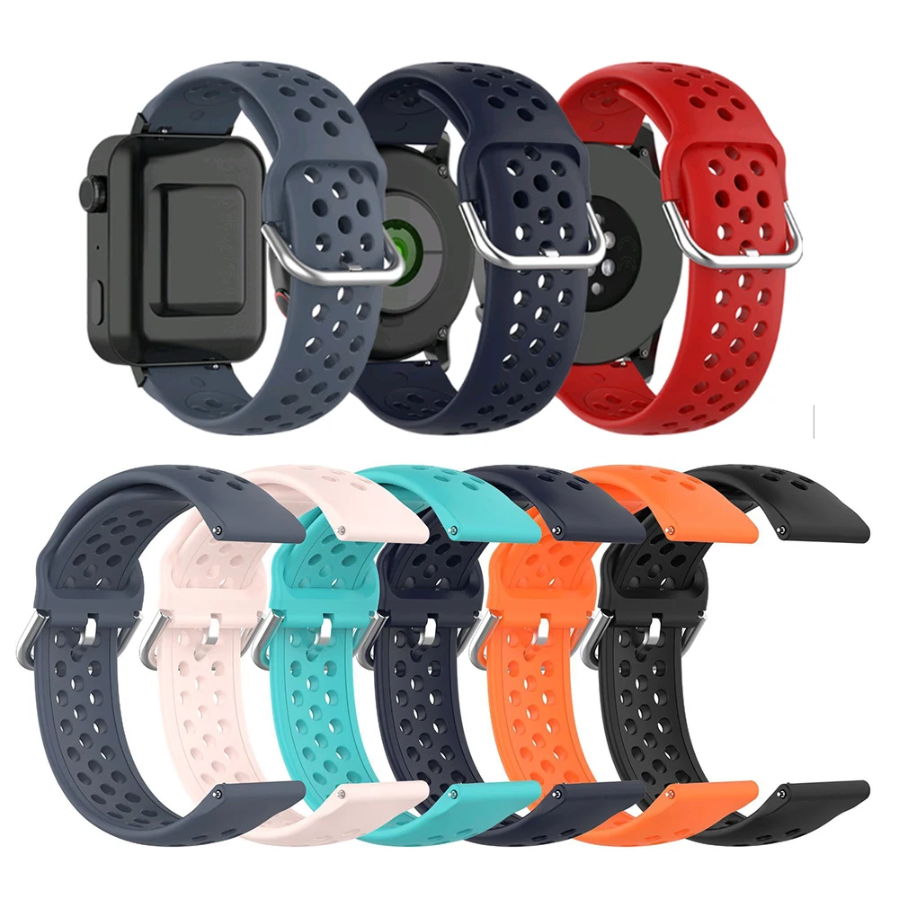 Replacement Soft Silicone Sports Bracelet Strap Watch Band For Pebble Time watchband Wrist For ZTE Quartz / MOTO360 46MM Belt