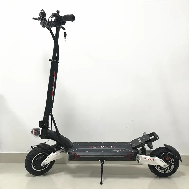 

2021 BLADE 10 Kickscooter 10 Inch 60V 20AH/ 28AH Battery 2000W Off-road Smart Electric Scooter Foldable Dual Motor Skateboard