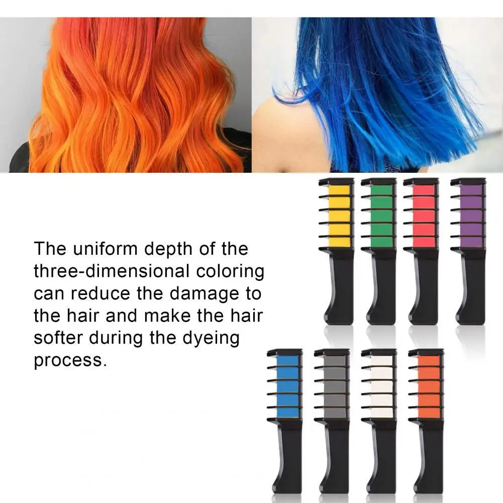 

Hair Chalk Exquisite Disposable Portable Hair Chalk Easy to Apply Long Lasting Hair Dye