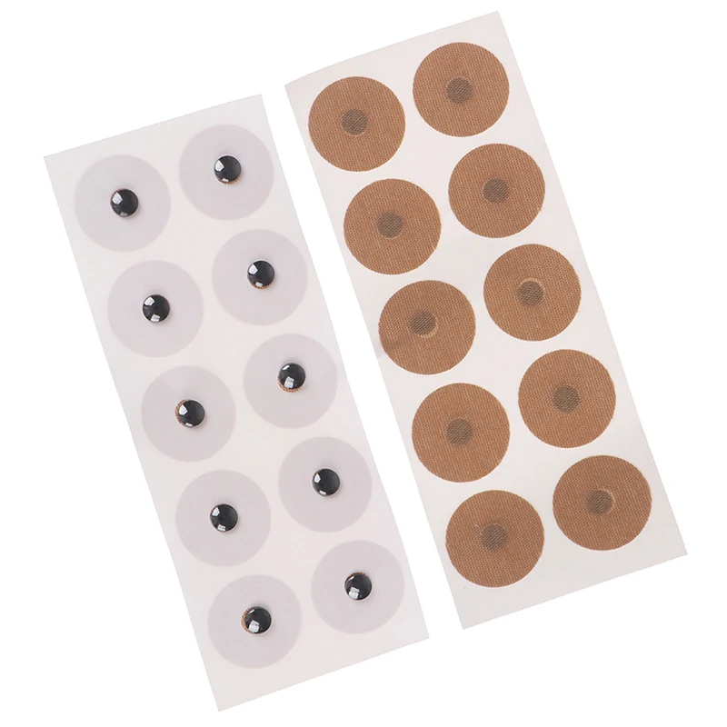 10Pcs/Copriletto Toppe E Stemmi Magnete Magnetico Del Corpo Sollievo Dal Dolore Naturale Dei Punti di Agopuntura Strumento Per La Cura Del Corpo