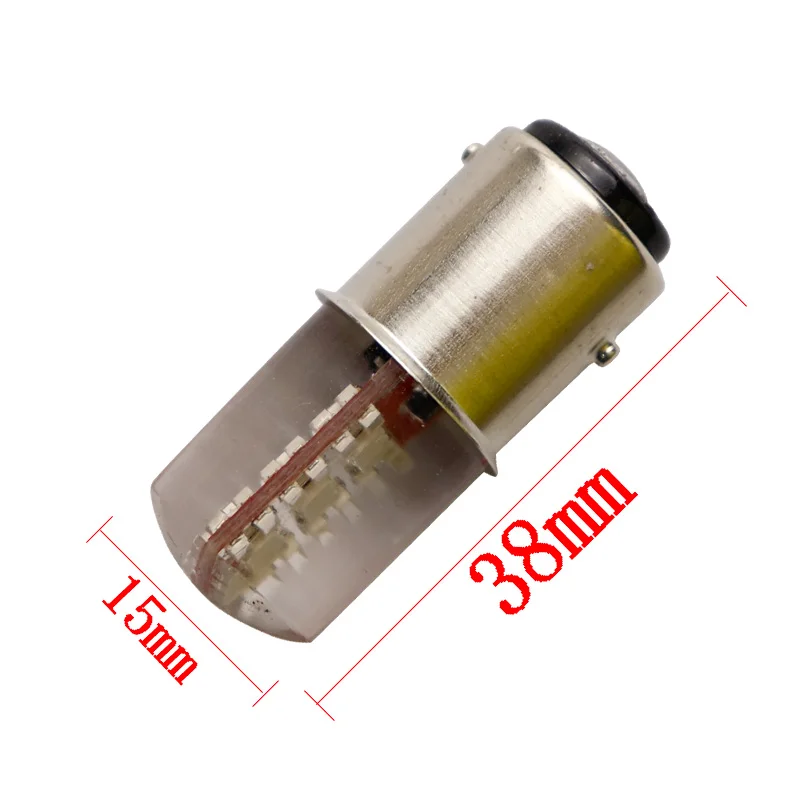 50X Strobe flash dual color 1157 BAY15D 7443 3157 42 SMD 3014 LED Stop lights brake light DRL White to yellow red to blue