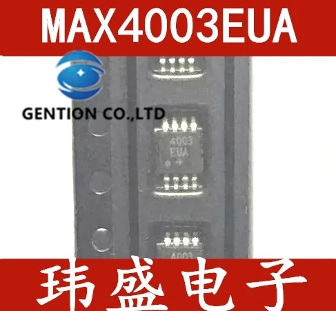 

10PCS MAX4003 MAX4003EUA MAX4003EUA+ SOP-8 in stock 100% new and original