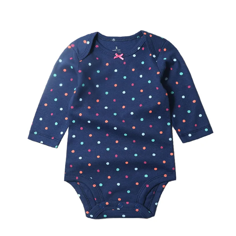 2021 Newborn Baby Bodysuits 3/4/5-pack Infant Jumpsuit Boy&girls Clothes Long Sleeve Cotton Baby Boy Girl Clothing Baby Costume