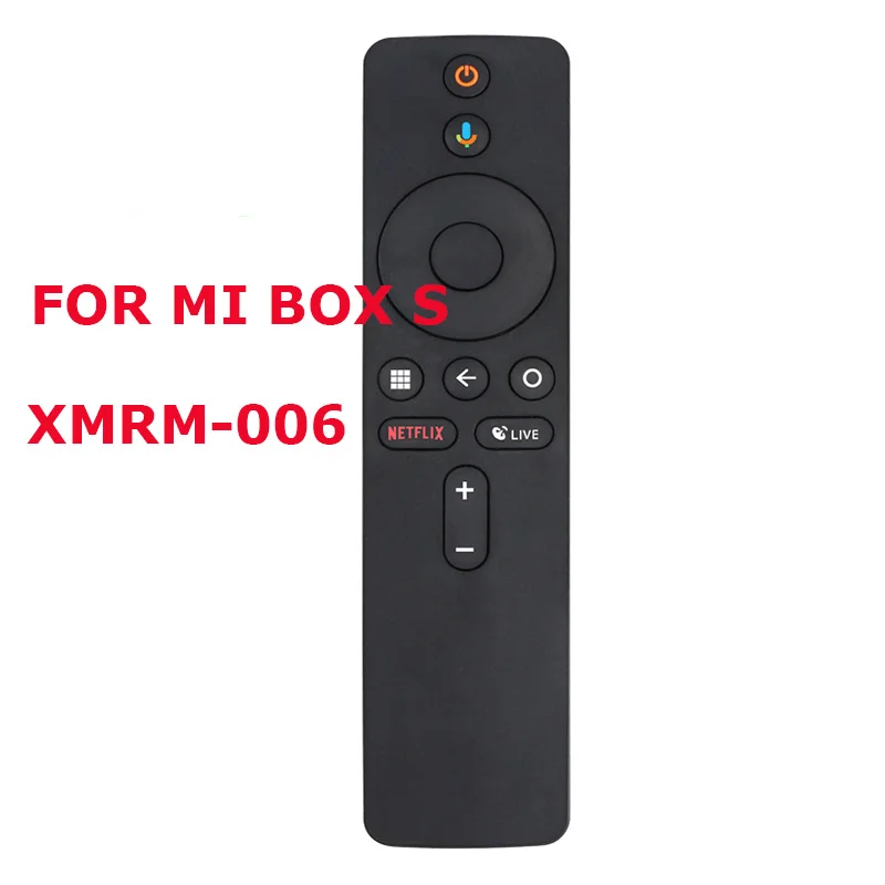 For mi Mi TV, Box S, BOX 3, MI TV 4X Voice Bluetooth Remote Control with the Google Assistant Control