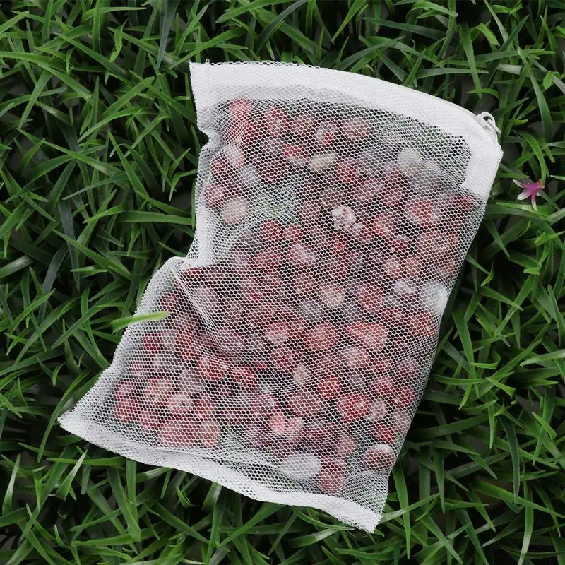 10Pc Filter Net Bag Mesh Bag Acquarium Pond For Bio Ball Carbon Media Ammonia Aquarium with High Quality Fish Tank Isolation Bag