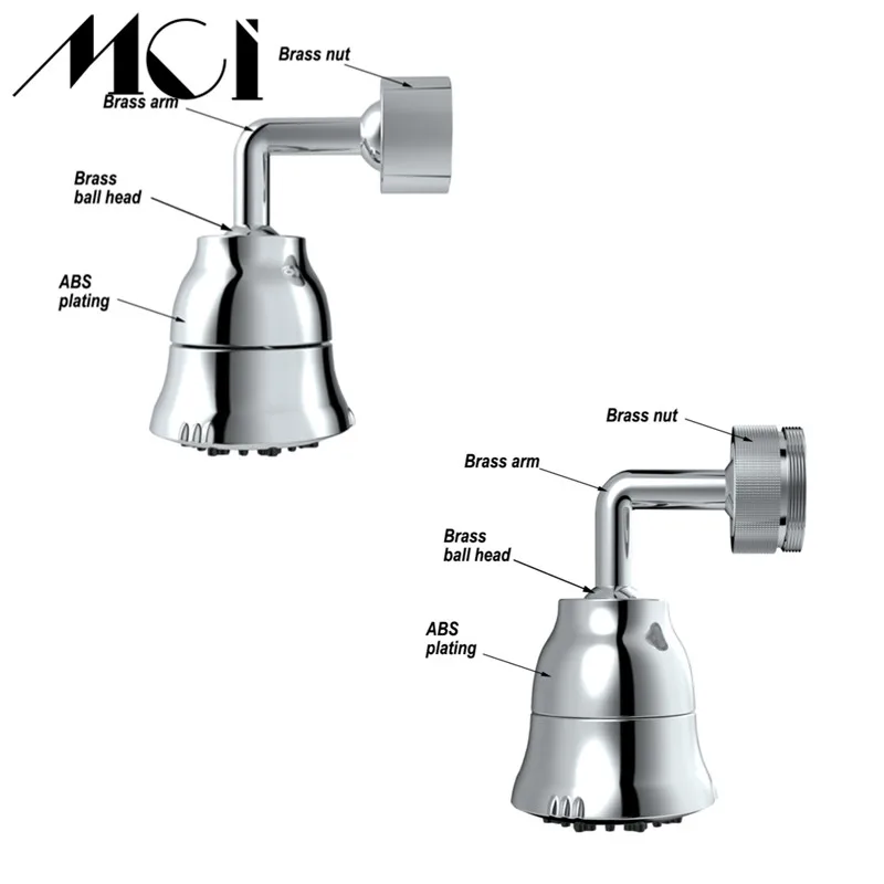 720°Universal Splash Filter Faucet Spray Head Anti Splash Filter Faucet Movable Kitchen Tap Water Saving Nozzle Sprayer MCI